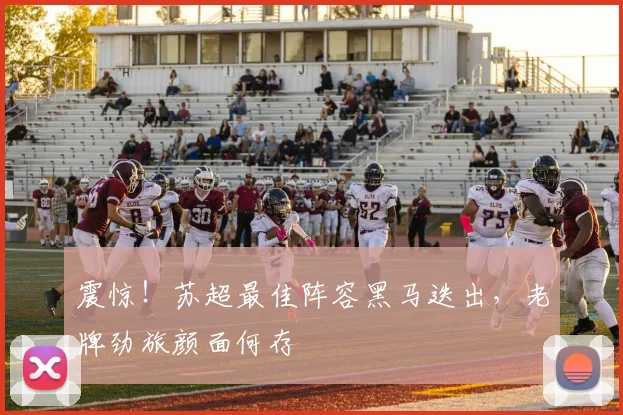 震惊！苏超最佳阵容黑马迭出，老牌劲旅颜面何存